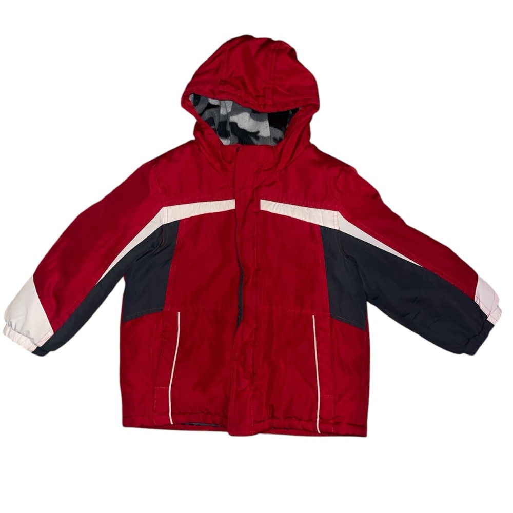 Boy’s Faded Glory Red and Black Jacket